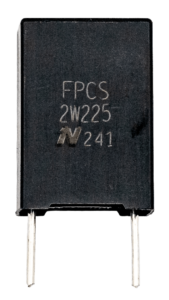 Metallized PP film capacitor: FPCS Series Boxed Type