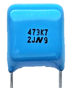Metallized PET film capacitor: MDX Series