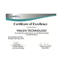 Jabil-Certificate of Excellence